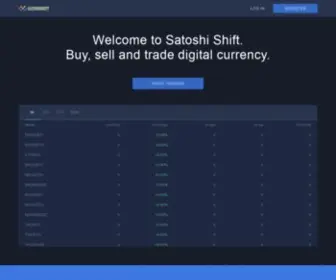 Satoshishift.com(Satoshishift) Screenshot