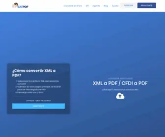 Satpdf.com(Convertir XML a PDF) Screenshot