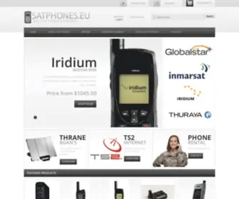 Satphones.eu(Satellite Phones) Screenshot
