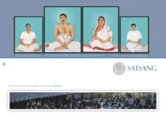Satsang.org.in(Sree Sree Thakur Anukulchandra) Screenshot
