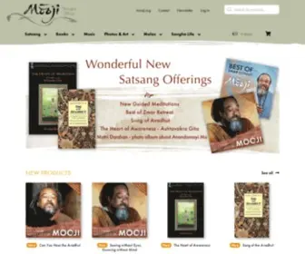 Satsangshop.com(Mooji Sangha Shop) Screenshot