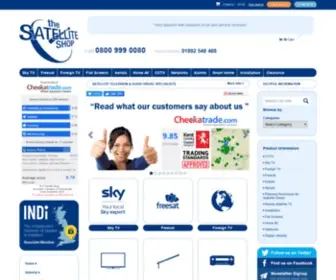 Satshop.co.uk(SATSHOP Satellite TV Shop) Screenshot