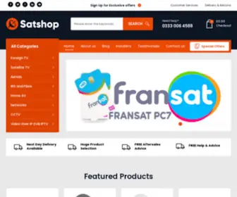 Satshop.uk(Satshop) Screenshot
