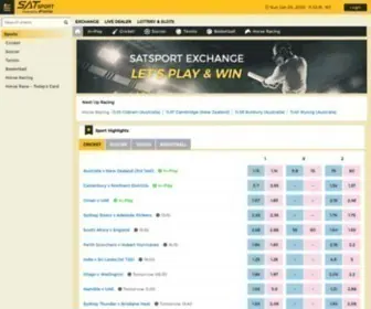 Satsport.com(Exchange System) Screenshot