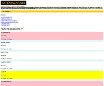 Sattabazar.net(Satta bazar) Screenshot