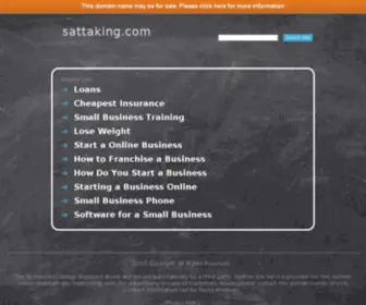 Sattaking.com(Sattaking) Screenshot