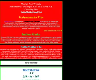 Sattamatkagood.net(Online Matka Play) Screenshot