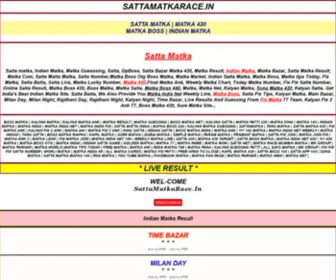 Sattamatkarace.in(SATTA MATKA) Screenshot