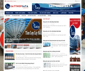 Satthepsata.com.vn(Sắt Thép Sata) Screenshot