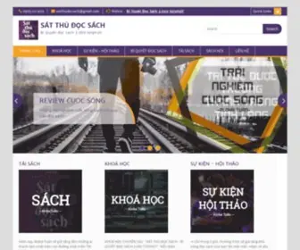 Satthudocsach.com(SÁT THỦ ĐỌC SÁCH) Screenshot