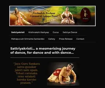 Sattriyakristi.com(Krishnakshi Kashyap) Screenshot
