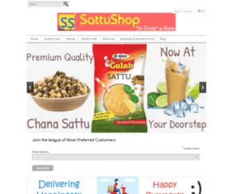 Sattushop.com(Great Selection at Sattu Shop) Screenshot