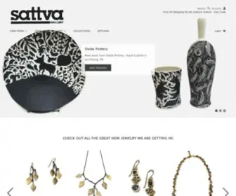 Sattvagallery.com(Fine American Craft Since 1970) Screenshot