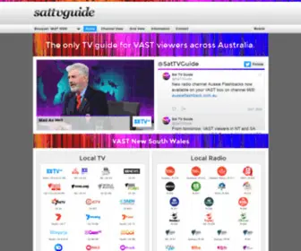 Sattvguide.com.au(Sat TV Guide) Screenshot