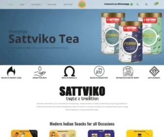 Sattviko.com(Serving 10 Million Customers Globally) Screenshot