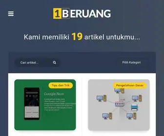 Satuberuang.net(Jendela Informasi) Screenshot