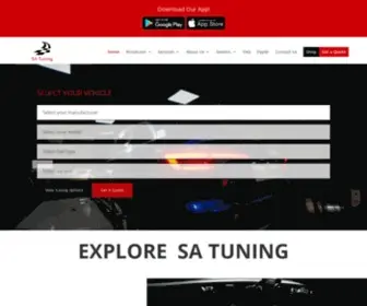 Satuning.co.uk(SA Tuning) Screenshot