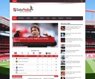 Satupedia.com(Berita Bola Terkini Hari Ini Jadwal Prediksi Skor Sepak Bola) Screenshot