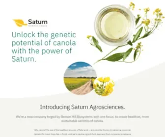 Saturnagro.com(Saturn AgroSciences) Screenshot