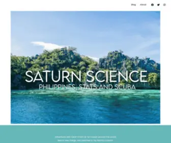 Saturnscience.com(Statistics and Science in the Classroom) Screenshot
