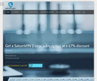 SaturnVPN.com(Best VPN Service Provider for secure connection) Screenshot