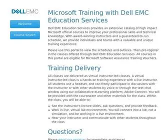 Satvtraining.com(Dell EMC Education Services) Screenshot