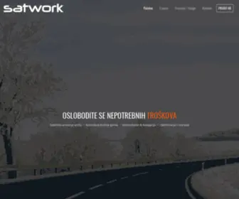 Satwork.net(Satelitsko praćenje vozila) Screenshot