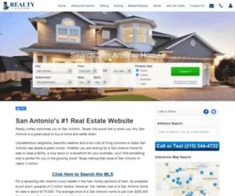 SatXproperty.com(San Antonio Real Estate and Homes For Sale) Screenshot