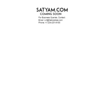 Satyam.com(IT Services) Screenshot