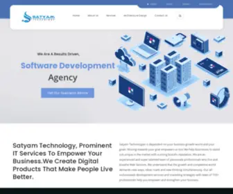 Satyamtechnology.com(My WordPress Blog) Screenshot