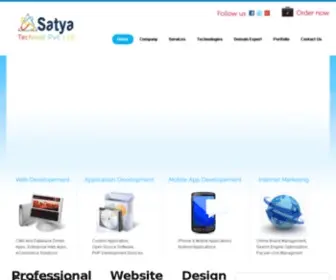 Satyatechnoid.com(Satya technoid) Screenshot