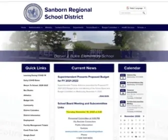 Sau17.org(Sanborn Regional School District) Screenshot