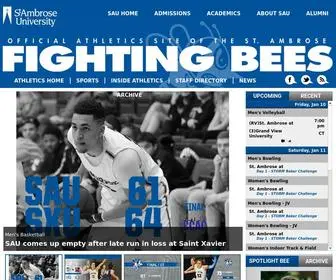 Saubees.com(Ambrose University Athletics) Screenshot