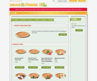 Saucencheese.com(Sauce N Cheese) Screenshot