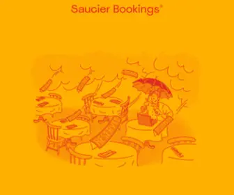 Saucierbookings.com(Saucier Bookings) Screenshot
