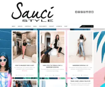 Saucistyle.com(Sauci Style I Editorial Styling & Personal Shopping in South Florida) Screenshot