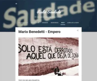 Saudaderadio.com(Radio online) Screenshot