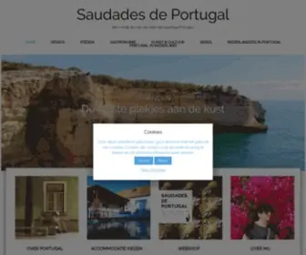 Saudadesdeportugal.nl(Saudades de Portugal) Screenshot