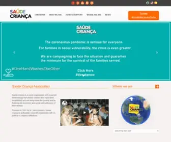 Saudecrianca.org.br(Associação) Screenshot