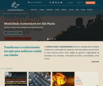 Saudeesustentabilidade.org.br(Instituto) Screenshot