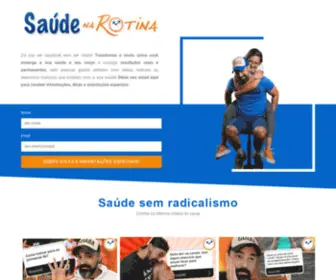 Saudenarotina.com.br(Saúde na Rotina) Screenshot