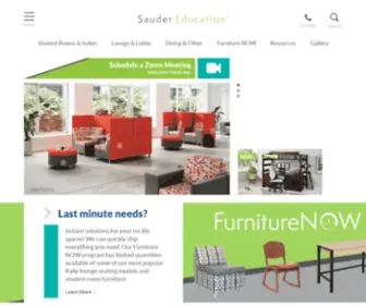 Saudereducation.com(College Furniture) Screenshot