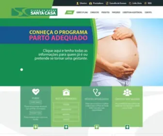 Saudesantacasa.com.br(Plano) Screenshot