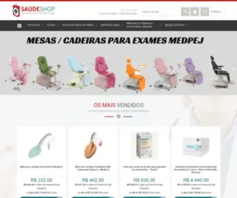 Saudeshop.com.br(Compra de autoclave) Screenshot