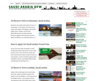 Saudiarabiaofw.com(Saudi Arabia OFW) Screenshot