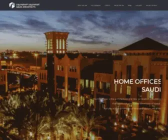 Saudiarc.com(Saudi Architects) Screenshot