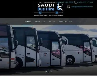 Saudibushire.com(Saudi Bus Hire) Screenshot