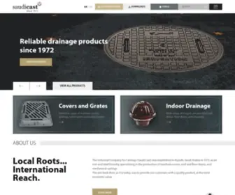 Saudicast.com(Manhole Covers) Screenshot
