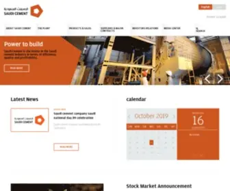 Saudicement.com.sa(Saudi Cement) Screenshot