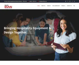 Saudielan.com(Backed by an extensive experience) Screenshot